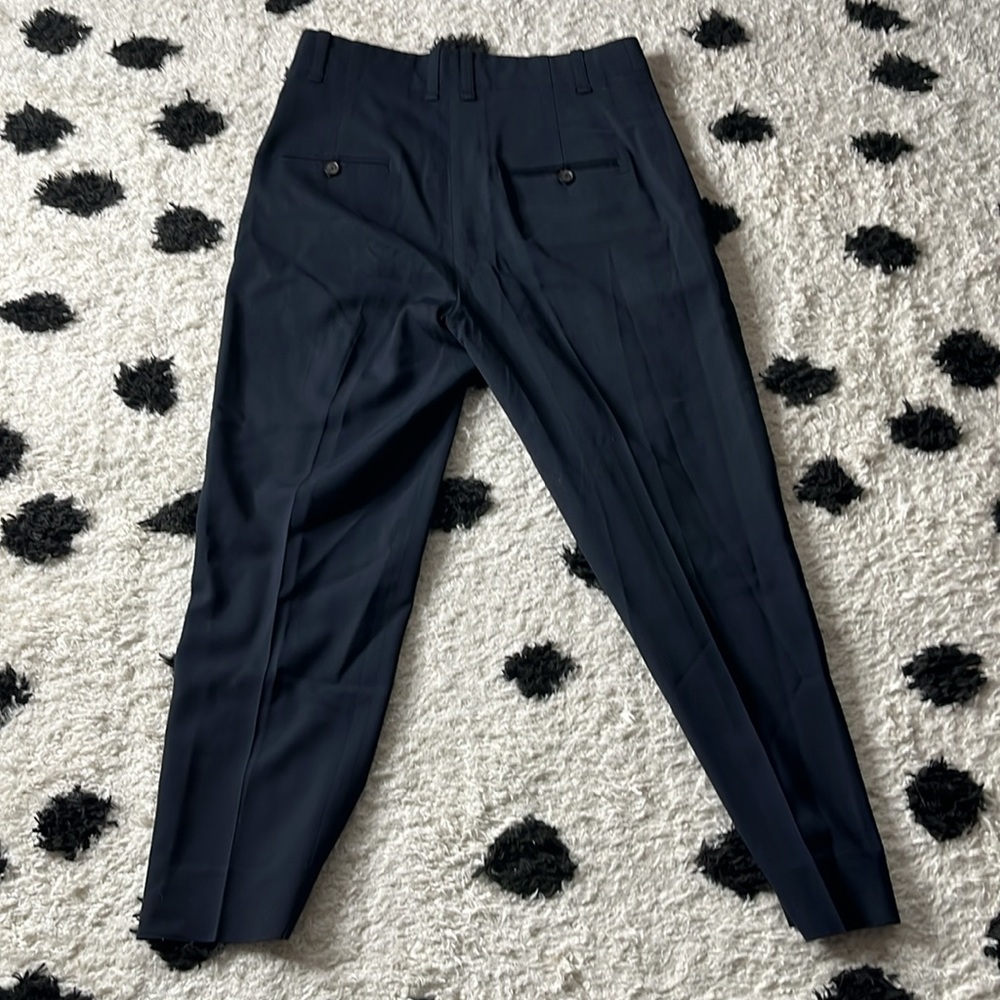 Vince size 6 womens dark navy blue trousers business casual pants - Picture 8 of 10